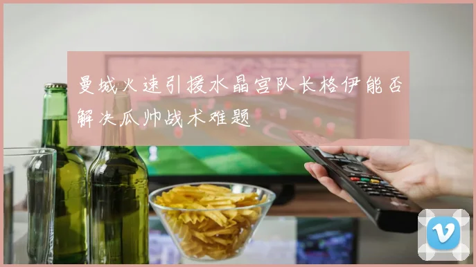 曼城火速引援水晶宫队长格伊能否解决瓜帅战术难题
